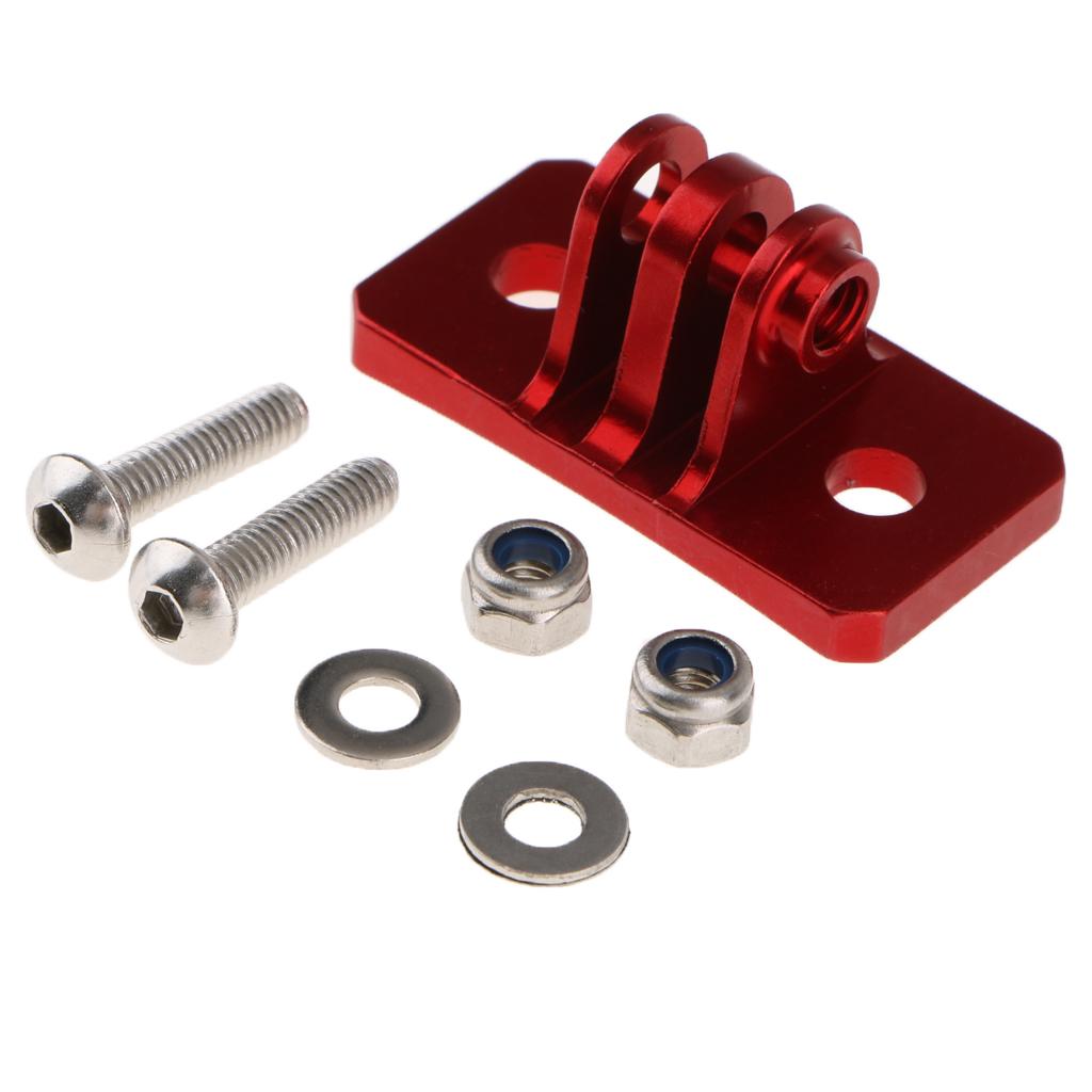 Aluminum Alloy Tripod Adapter Mount Base For GoPro Hero6/5/4/3+ Action Camera Red