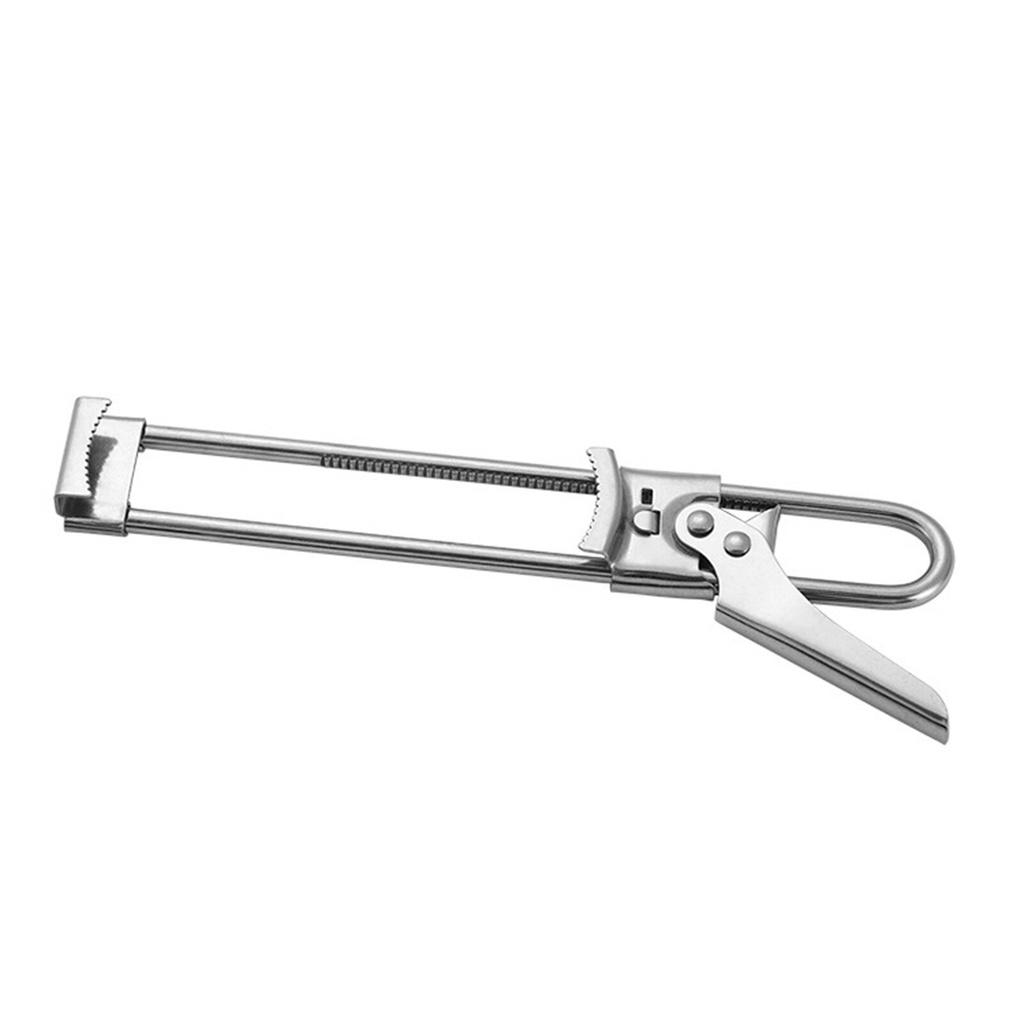 Safety Easy Stainless Steel Bottle Opener Adjustable Can Opener Bottle Opener Gadget Portable Kitchen Useful Tools Can Opening