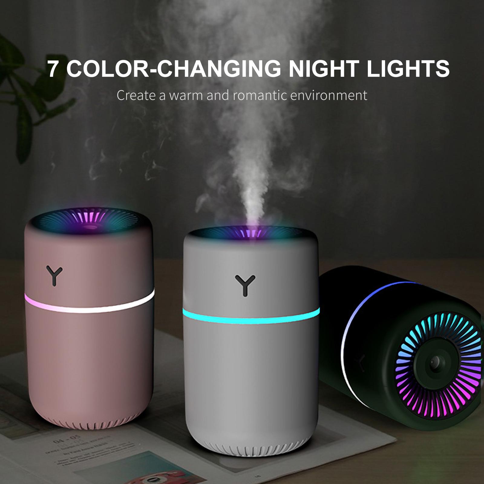 Máy khuếch tán không khí dung tích 260ml - có đèn 7 màu