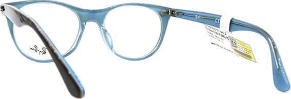 Gọng Kính Unisex Rayban RB2185VF 5883 XANH ĐEN
