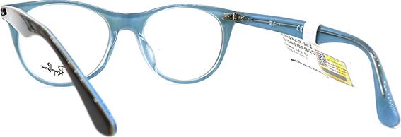 Gọng Kính Unisex Rayban RB2185VF 5883 (52-18-150) XANH ĐEN