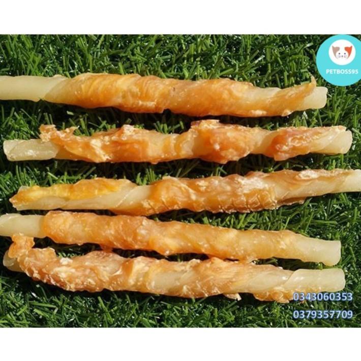 BÁNH THƯỞNG CHO CHÓ MÈO CAO CẤP NHÌU MÙI VỊ GÓI 100G