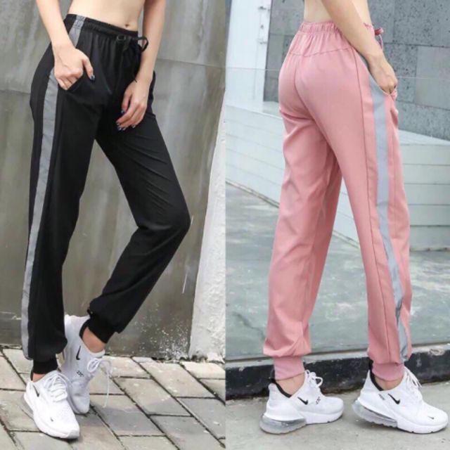 Quần jogger kaki phản quang