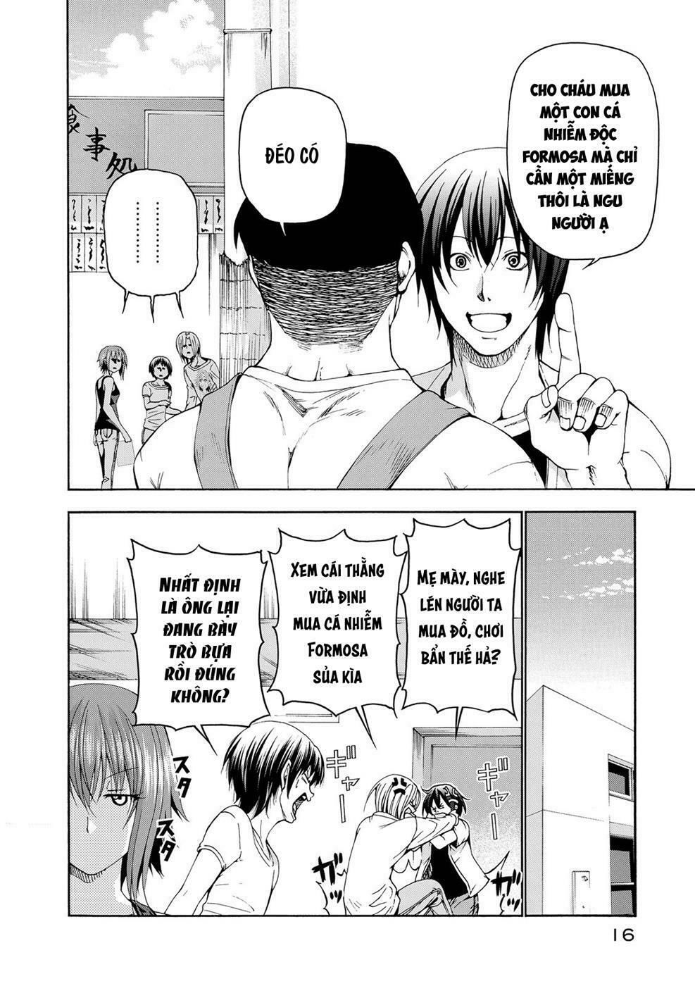 cô gái thích lặn - grand blue chapter 18 12