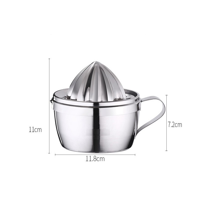 Dụng Cụ Ép Vắt Chanh Cam Inox 304 - 11.8x11cm 295g