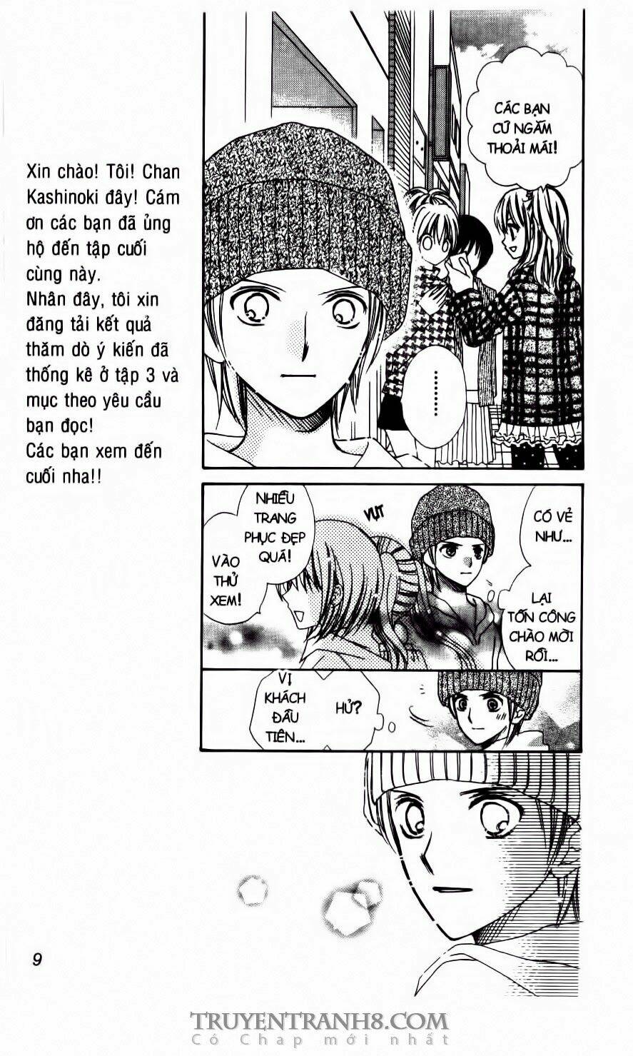 tiệm thời trang, love cotton chapter 32 7