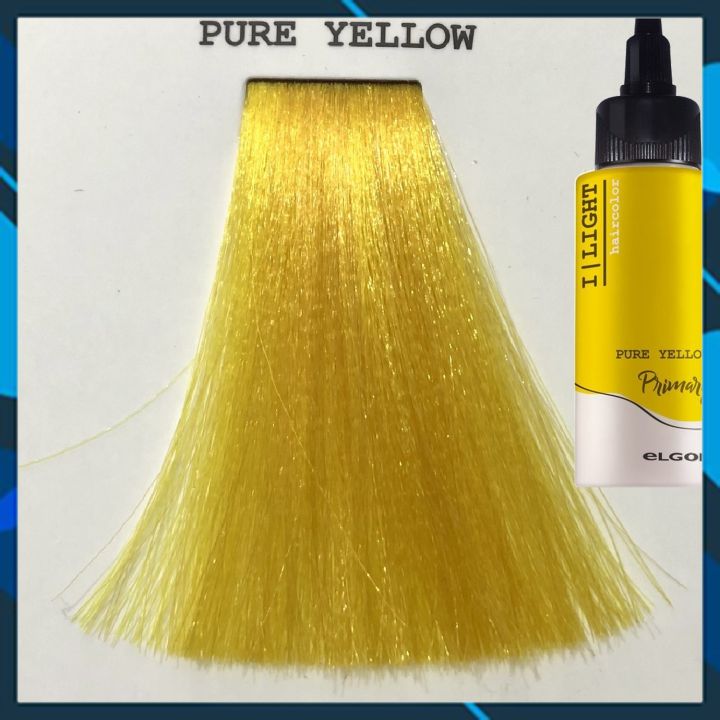 THUỐC NHUỘM TÓC ELGON I-LIGHT HAIRCARE PURE YELLOW PRIMARY 100ML