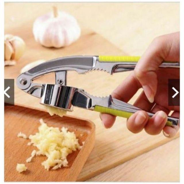 Kẹp Ép Dập Tỏi Ép Hạt Cứng Inox
