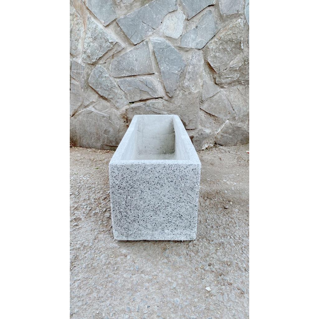 Chậu XI Măng Chữ nhật 20x60cm