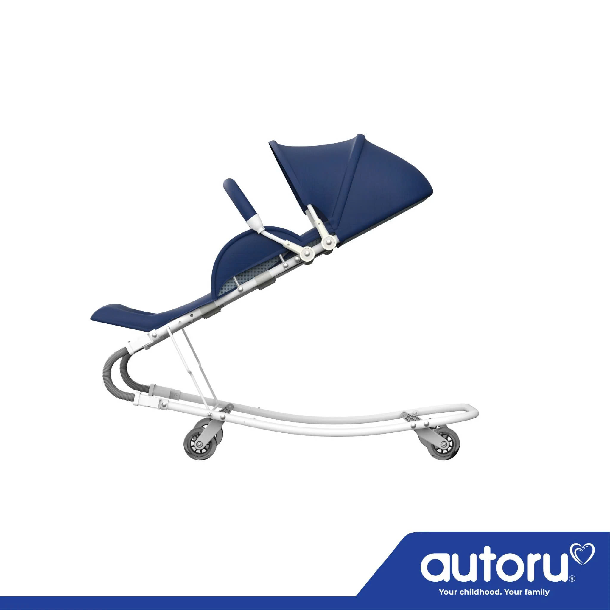 Ghế nằm Ăn Bột Có Mui Autoru F2 Hàng chính hãng