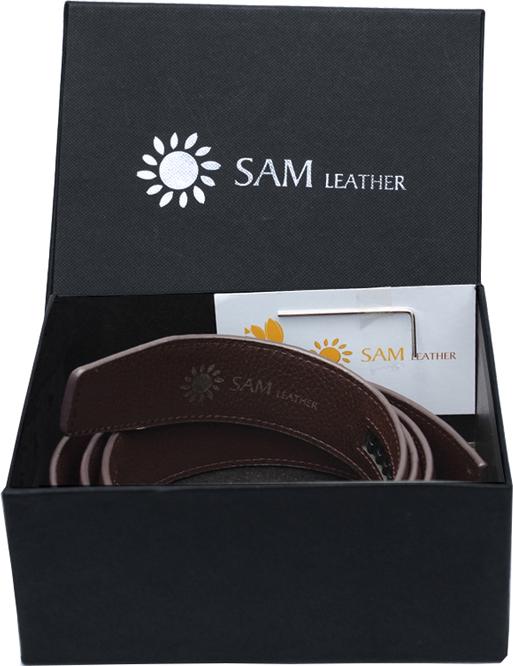 Dây nịt nam - Thắt lưng nam da SAM leather SFDN008GFV, Men's belts