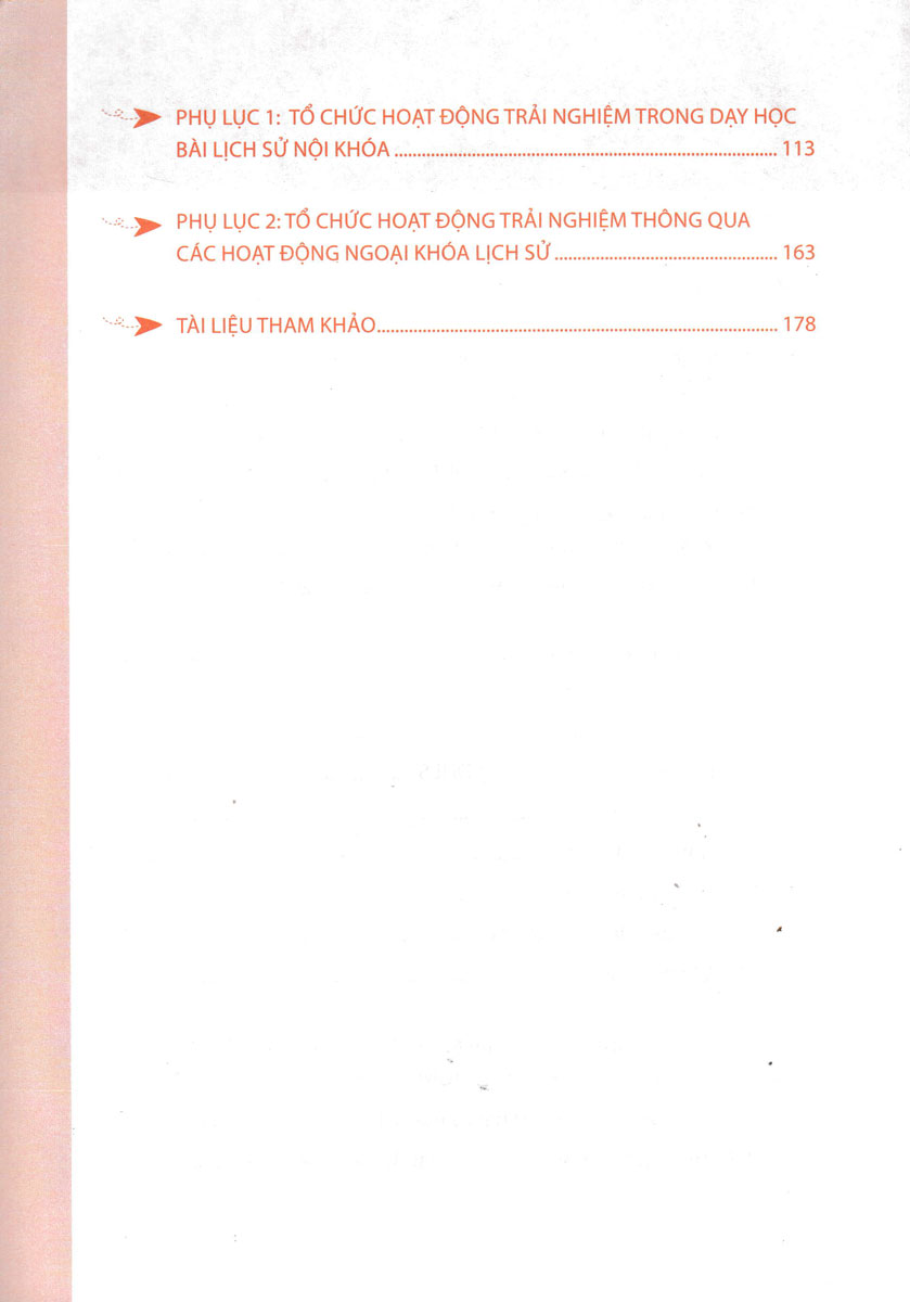 Sách - Tổ chức Dạy học trải nghiệm trong môn Lịch Sử và Địa lí THCS Phần Lịch Sử