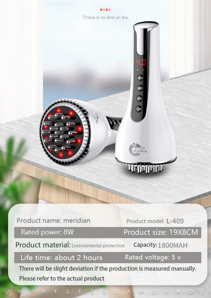 Máy Massage Xung Điện RASTU Body Cao Cấp + Tặng 5 chai tinh dầu - Home and Garden