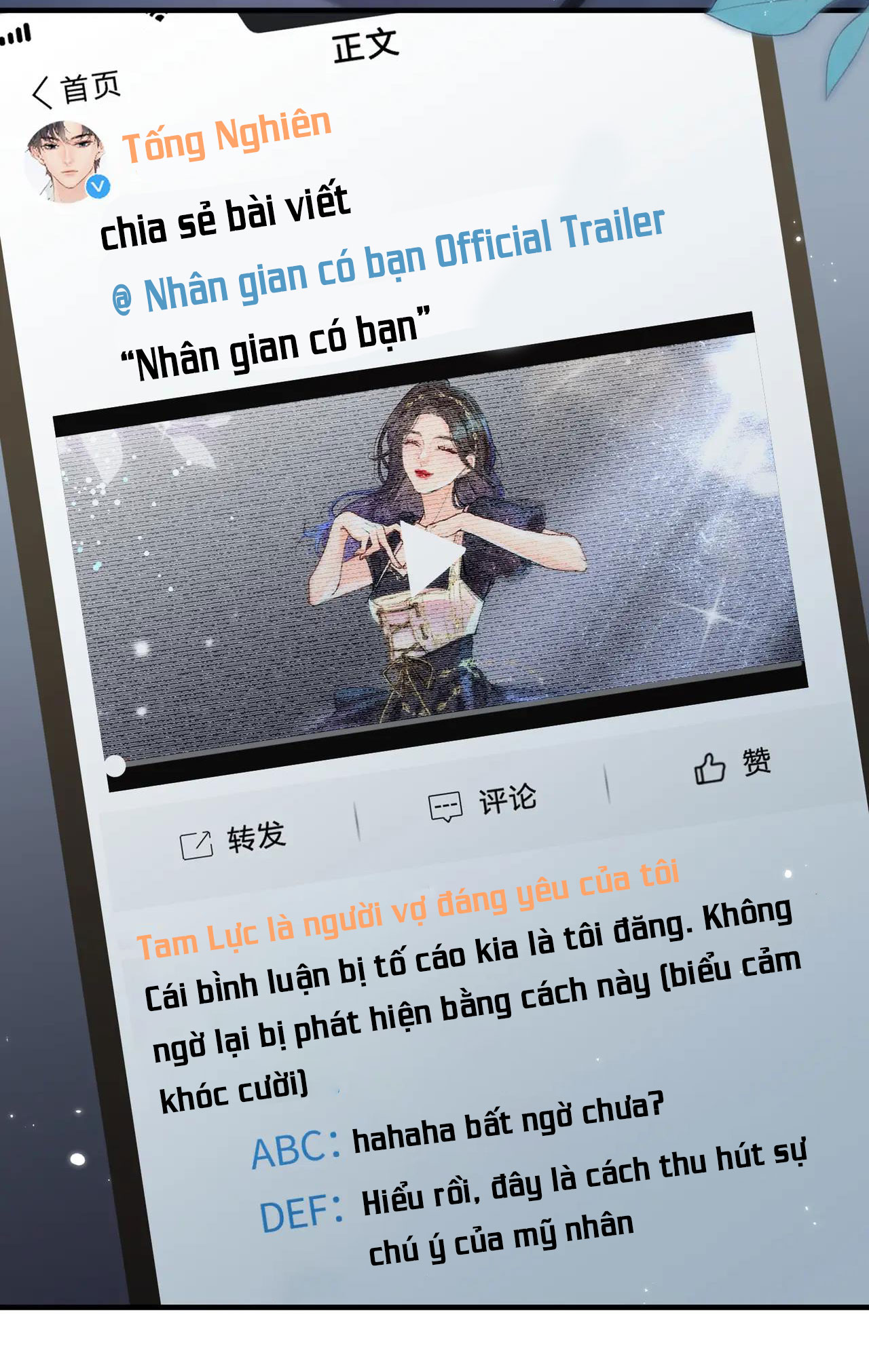 câu chuyện ngọt ngào của cặp vợ chồng đỉnh lưu chapter 18 31