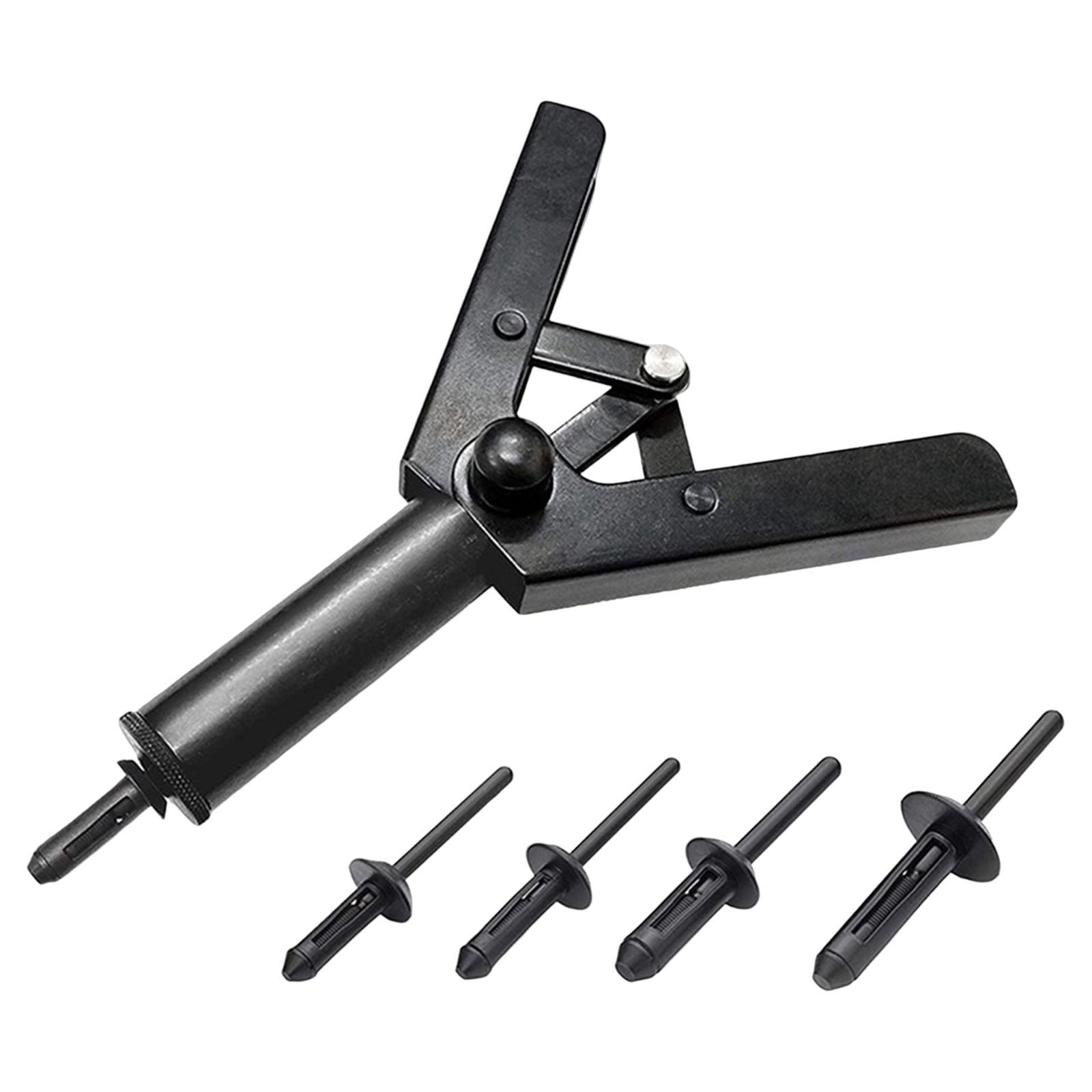 Pp Rivet Clip with Rivet Machine Puller 4 Popular Sizes Replacement Kit