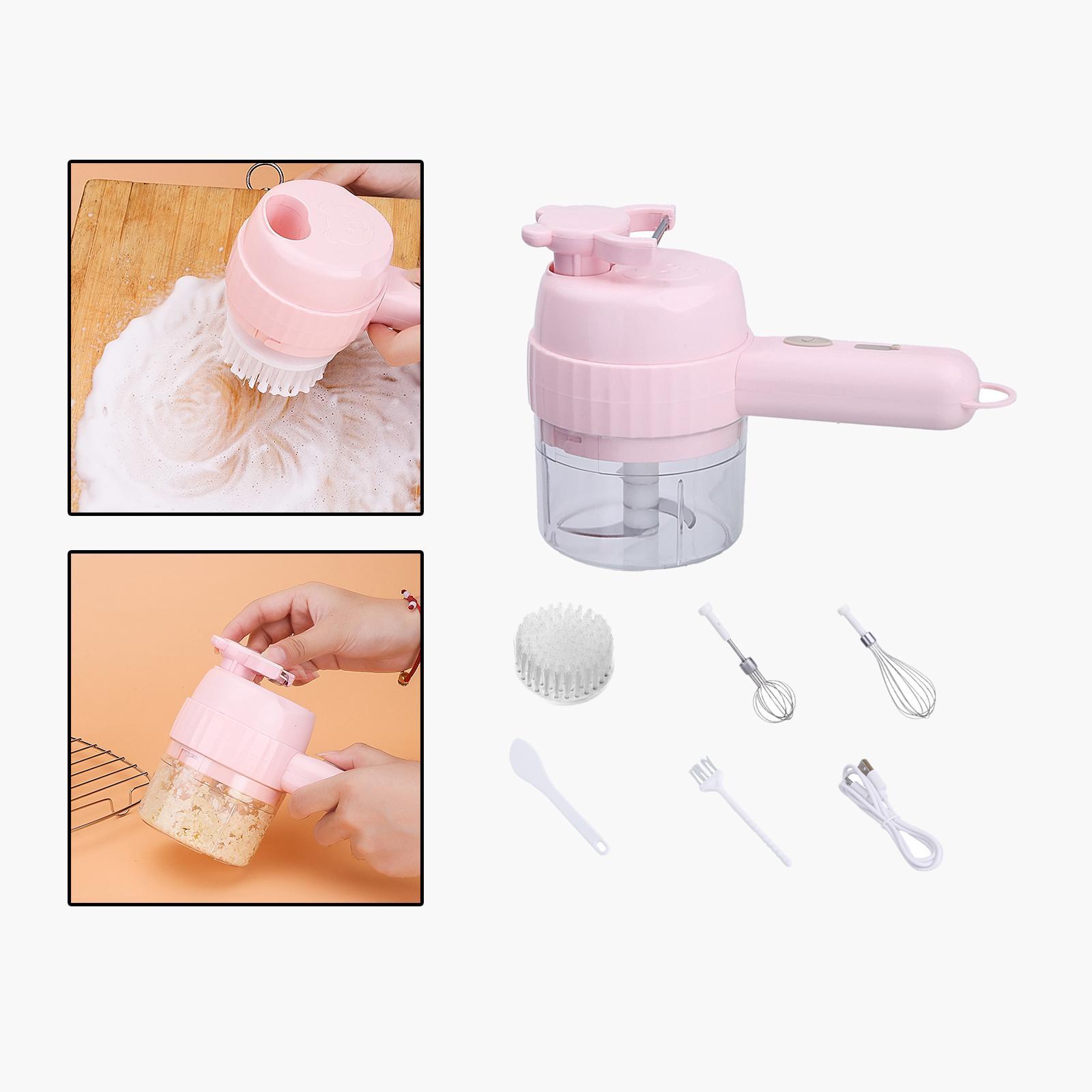 Mini Veggie Chopper Mincer Electric Vegetable Cutter for Carrots Garlic Meat