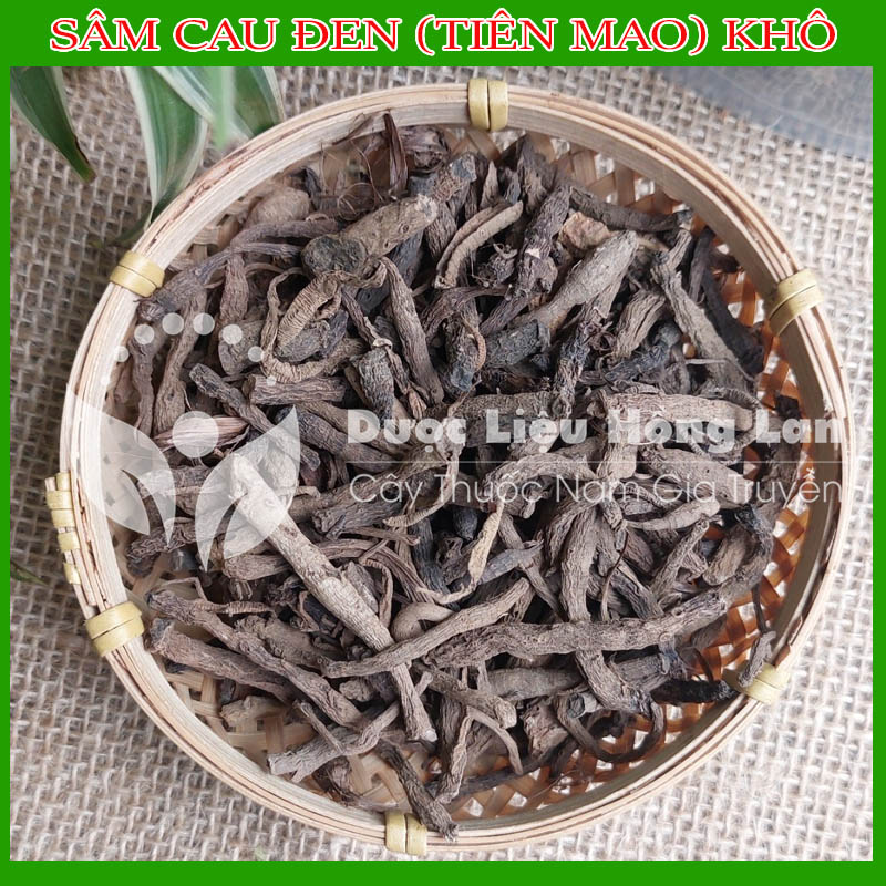 1kg Sâm Cau Đen chuẩn rừng loại 1 khô sạch