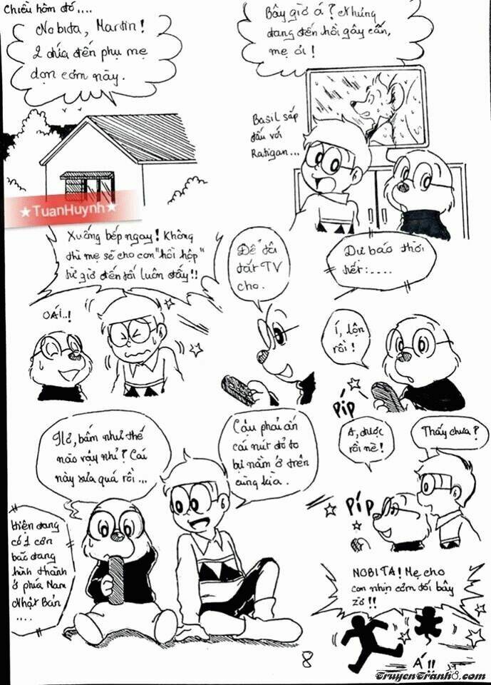 doraemon fan-made : nobita và cuộc phiêu lưu đến hòn đảo bị mất chapter 1 10