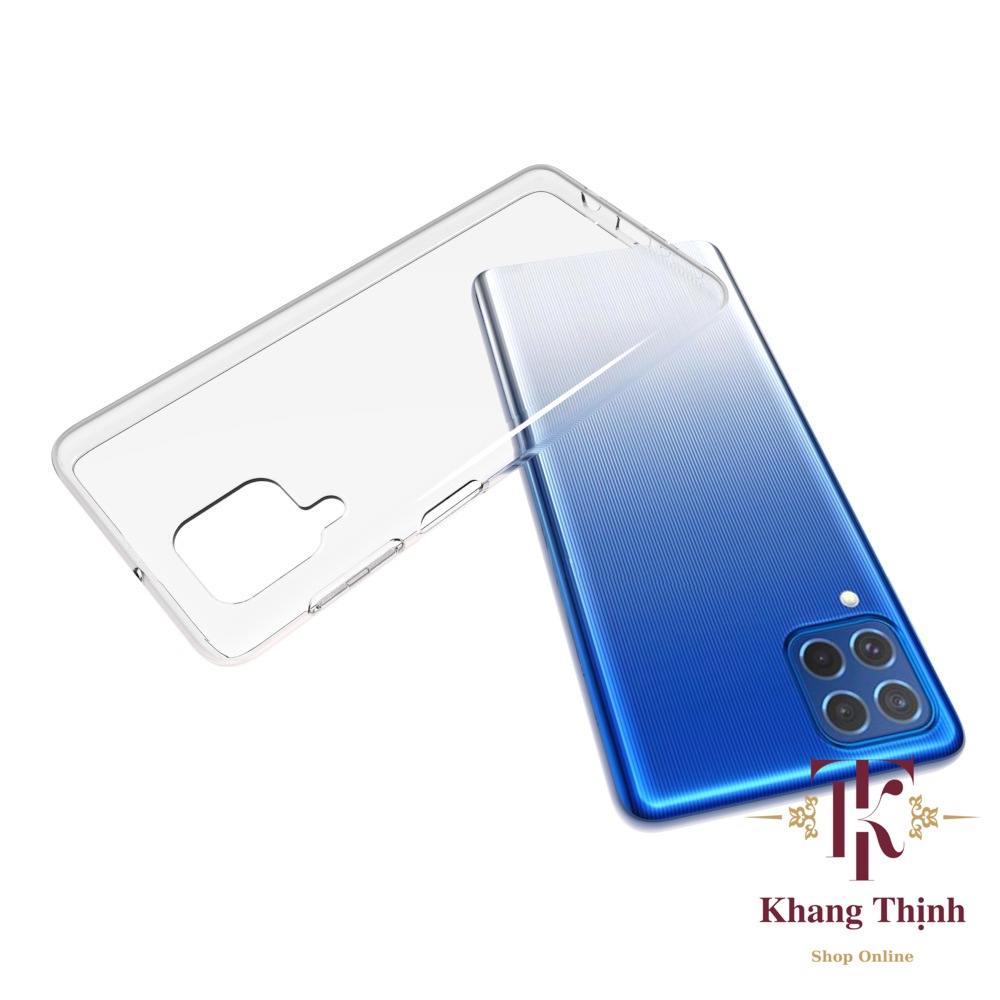 Ốp lưng dành cho Samsung Galaxy M62 silicon dẻo trong suốt cao cấp A+