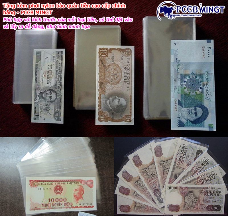 Tờ tiền 20 Som Kyrgyzstan thuộc Liên Xô cũ - tặng phơi nylon bảo quản tiền