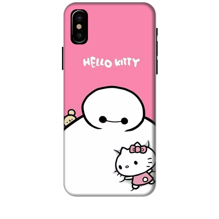 Ốp lưng dành cho điện thoại IPHONE X hinh Big Hero Kitty