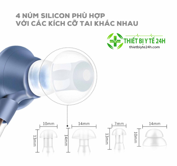 Máy Trợ Thính Cho Người Già VHP1204 - Tai Nghe Trợ Thính Không Dây, Máy Trợ Thính Đeo Vành Tai, Khuếch Đại Âm Thanh Lớn