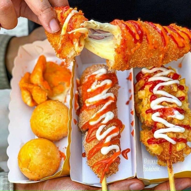 HOTDOG Xúc Xích phô mai 5 cây 500gr
