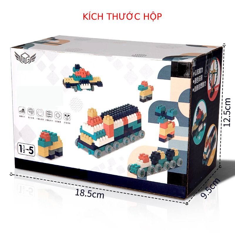 Đồ Chơi Xếp hình Trẻ Em, Xếp Hình Cho Bé Từ 3 Đến 6 Tuổi