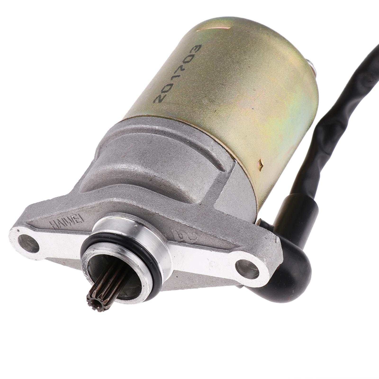 Pre-  12V 10  Starter Motor for GY6 47cc 49cc 50cc Scooter