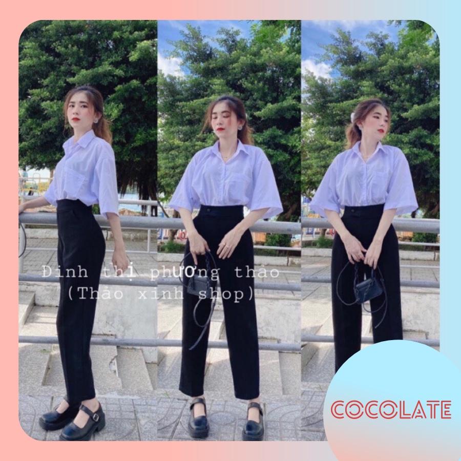 Quần Tây Cạp Siêu CaoBAGGY ĐAI LỆCH DÁNG MỚI FORM SIÊU ĐẸP 02