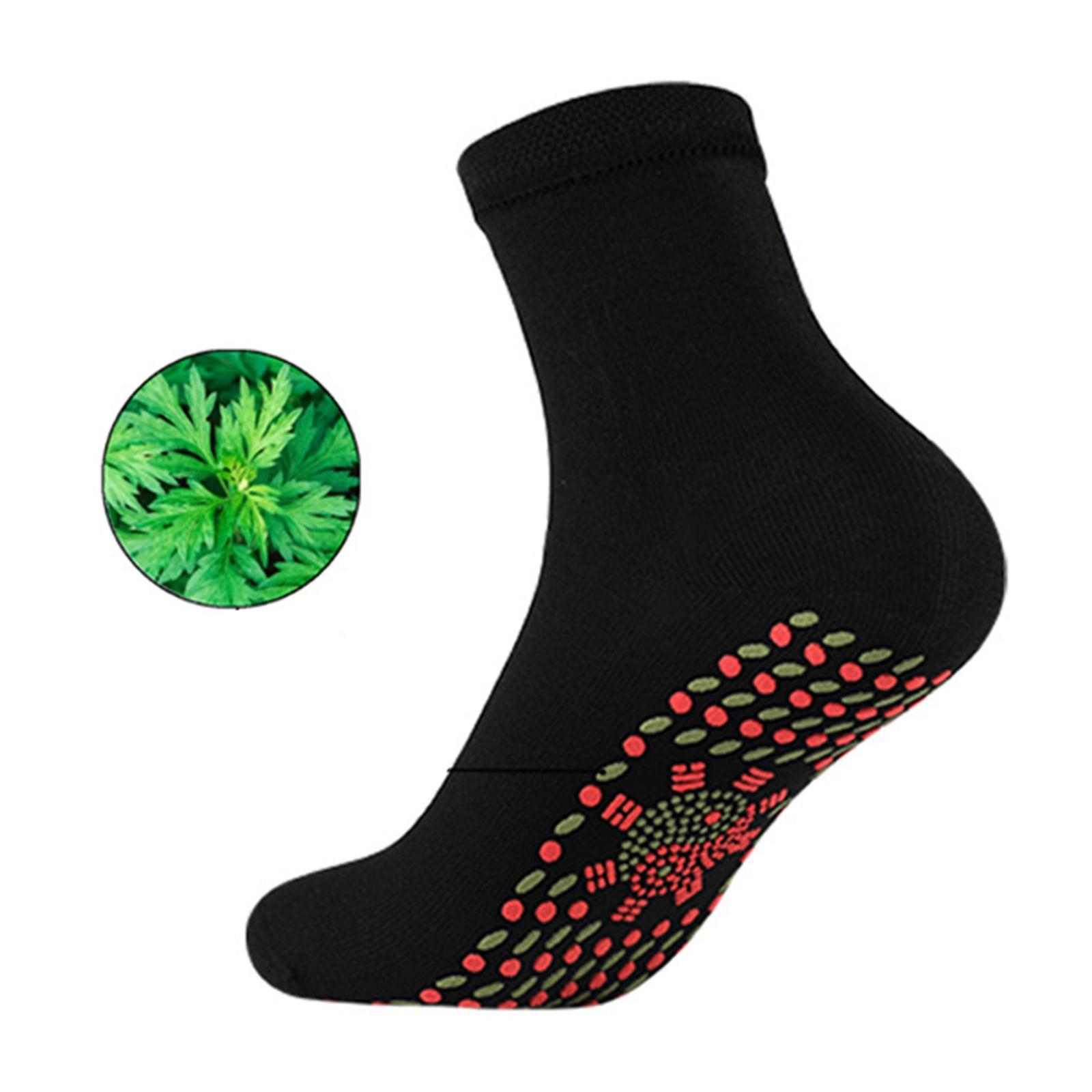 Self Heating Socks Stretch Warm Heated Socks for Cycling Skiing Walking