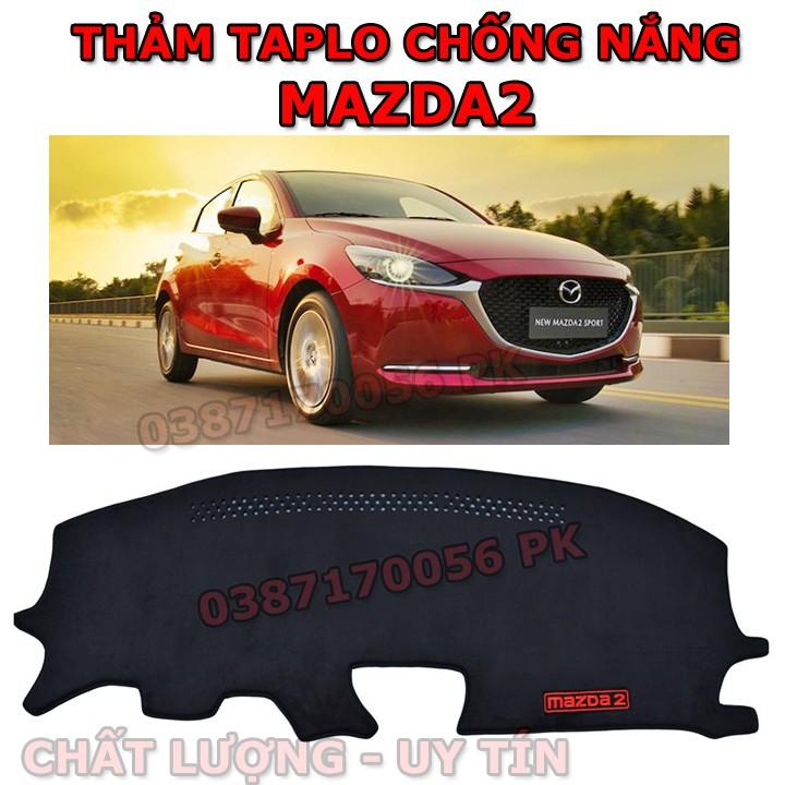 Thảm chống nóng taplo mazda2 2010-2020