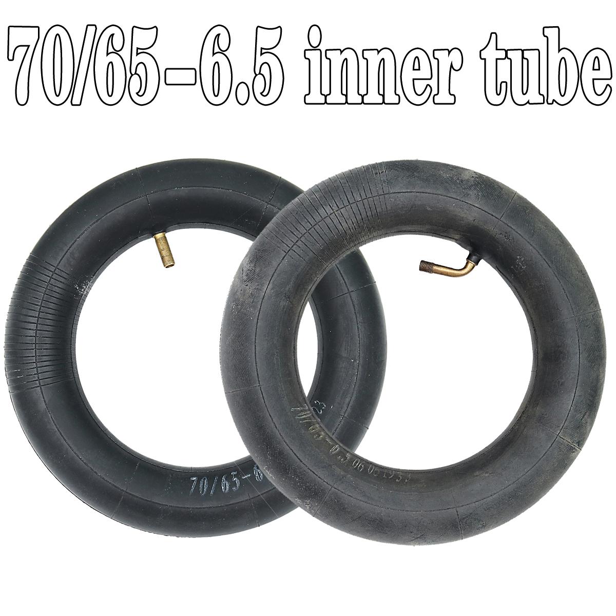 10 inch 70/65-6.5 10x2.70-6.5 Ống bên trong đặc biệt cho xe tay ga điện Color: Bent
