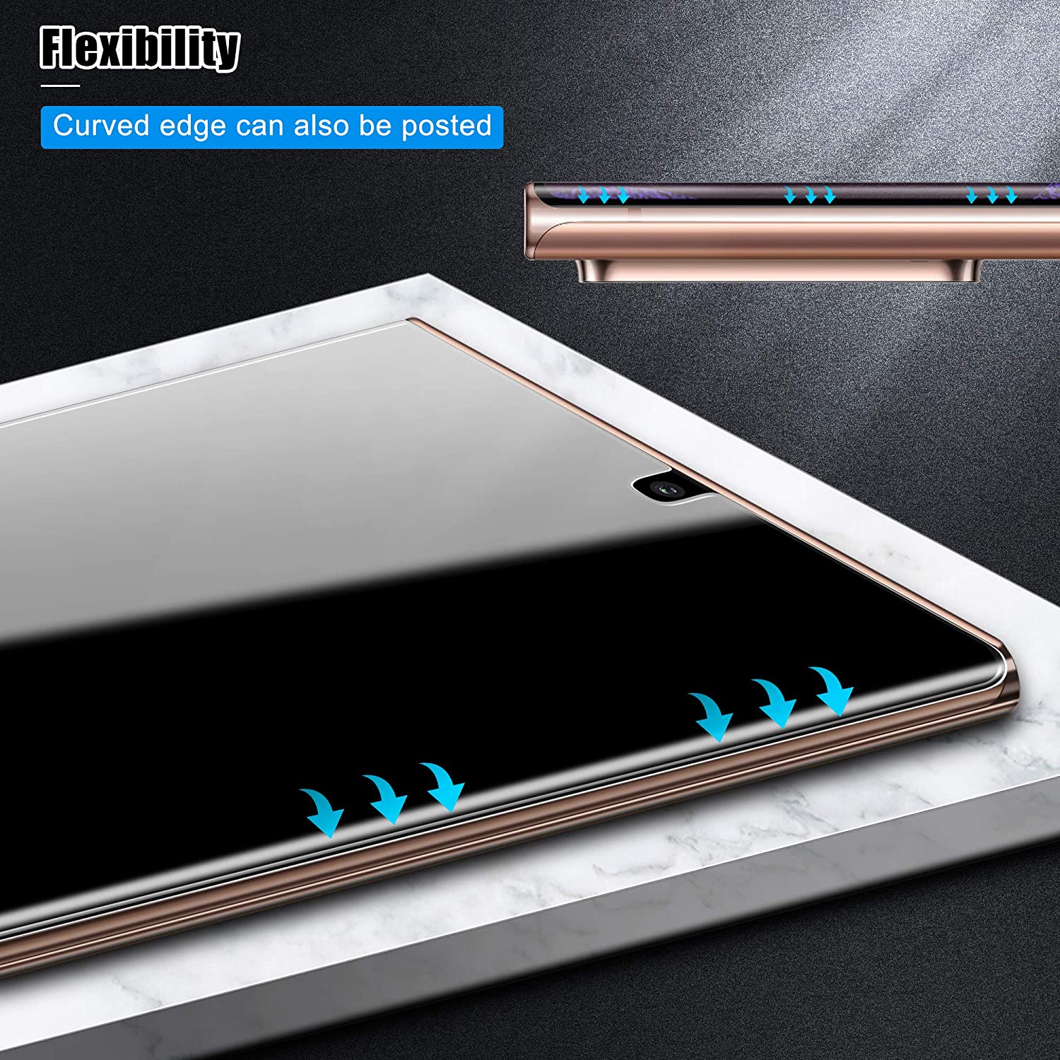 Miếng dán màn hình chống trầy cho Samsung Galaxy Note 20 Ultra hiệu Vmax - hàng nhập khẩu