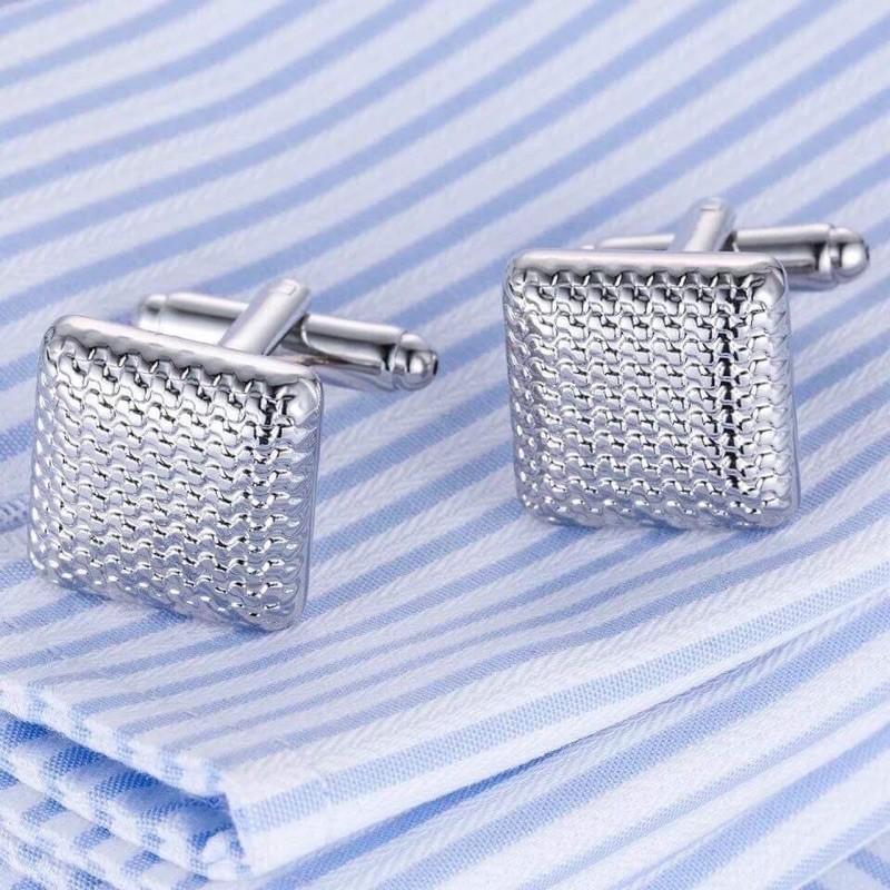 Set Cufflinks khuy măng sét và Kẹp cà vạt cao cấp