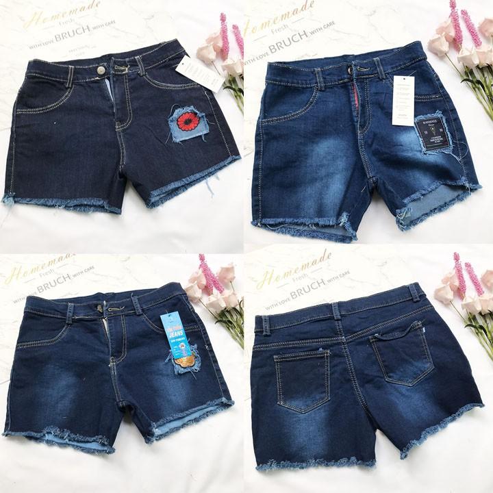 Quần đùi nữ - quần short sọt jean nữ - QNU51