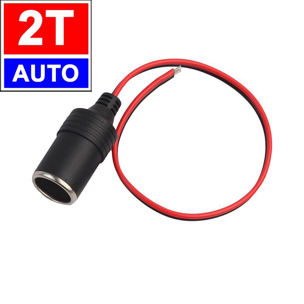 Đầu ổ Tẩu sạc đầu cái 12V 24V DC dùng để đấu chế camera cam hành trình và các thiết bị cho xe hơi ô tô loại tốt - 341