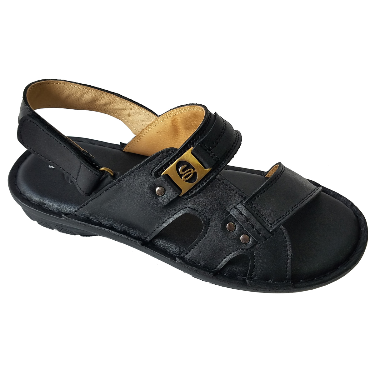 Giày sandal nam da bò thật BIGGBEN cao cấp SD122