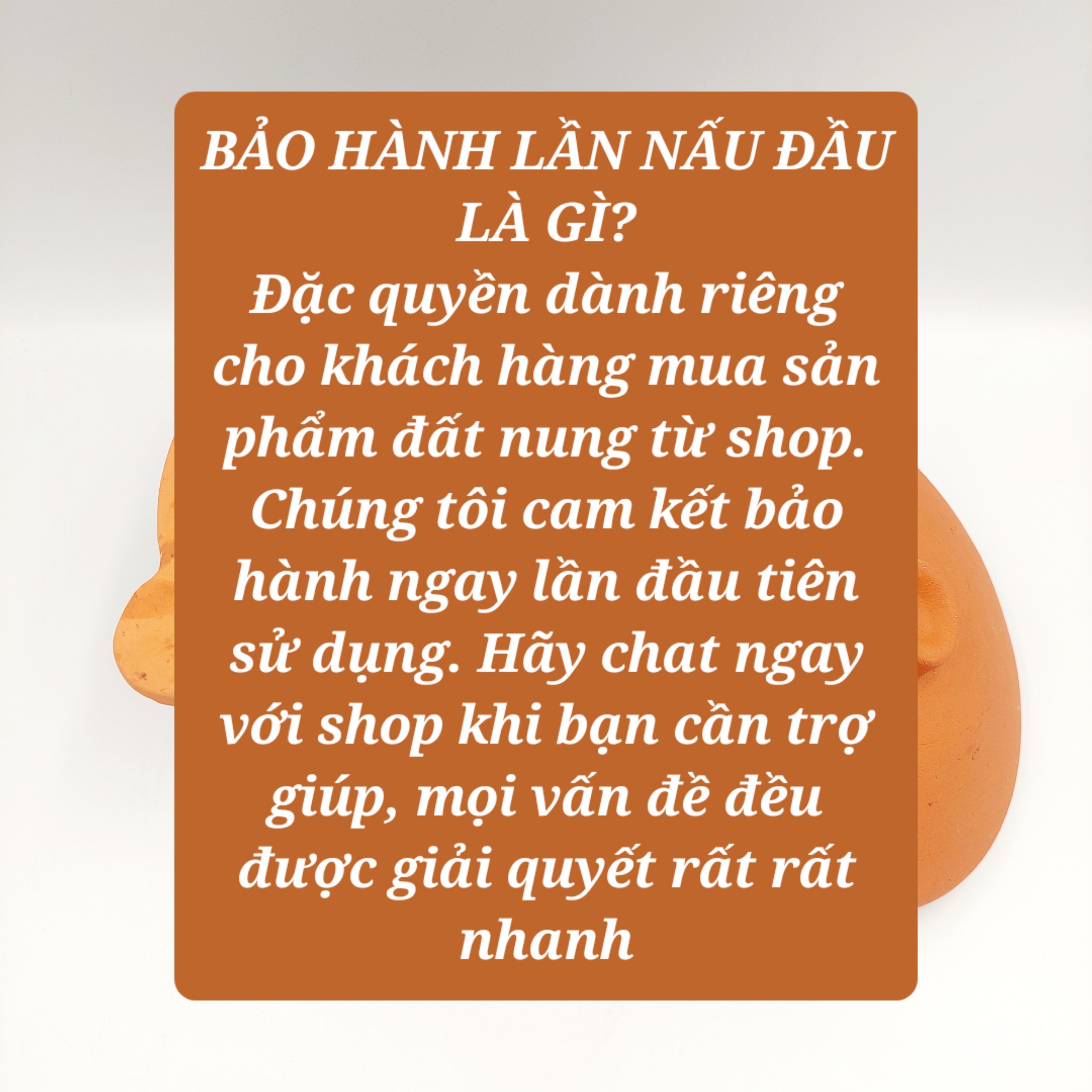 Chảo đất có quai bao gồm 2 kích thước 13cm và 15cm