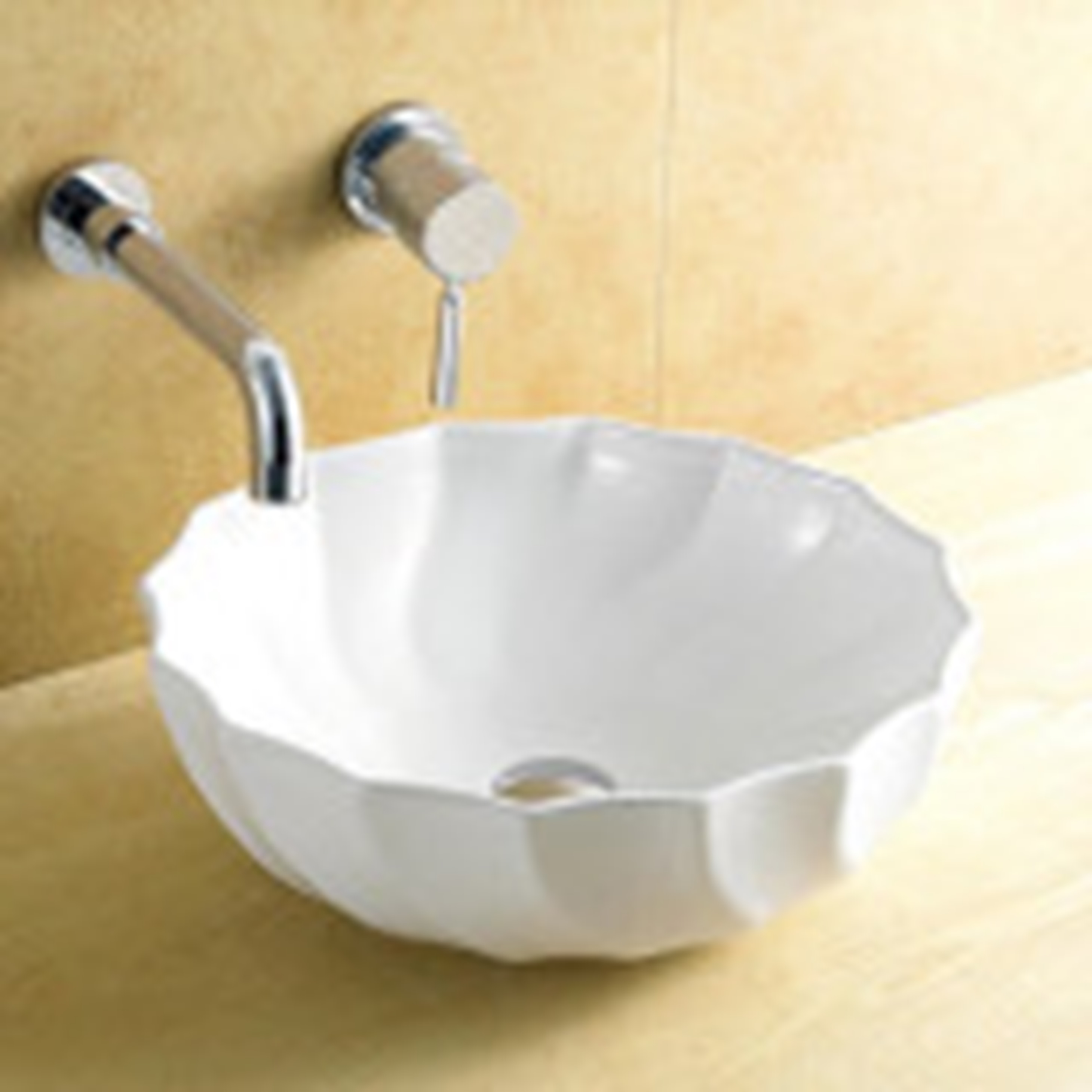 CHẬU LAVABO ĐA CẠNH ĐẶT BÀN GRVL 8152