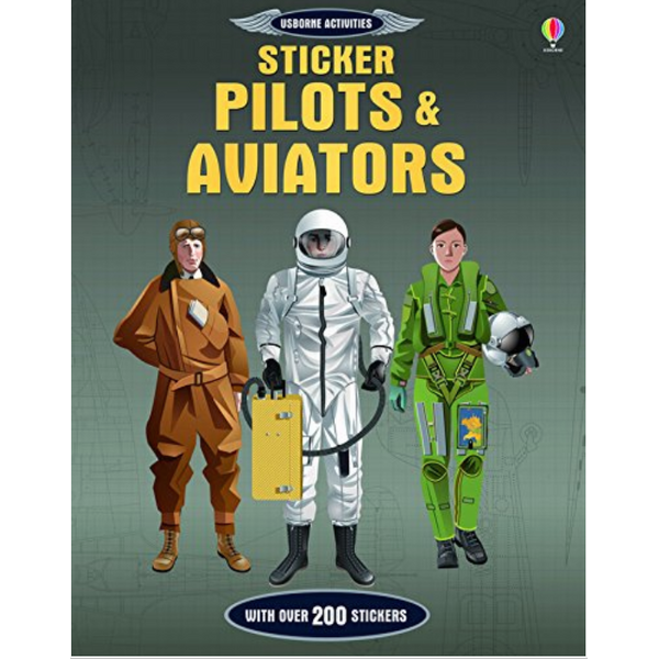 Usborne Sticker Pilots and Aviators