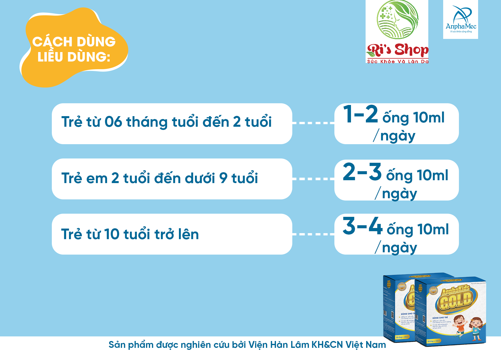 SIRO ĂN NGON ANPHAKIDS GOLD - ANPHAMEC - DÀNH CHO TRẺ BIẾNG ĂN, GẦY YẾU, SUY DINH DƯỠNG , ĐỀ KHÁNG KÉM - GIÚP TRẺ ĂN NGON, NGỦ NGON , BỒI BỔ SỨC KHỎE VÀ TĂNG CƯỜNG SỨC ĐỀ KHÁNG