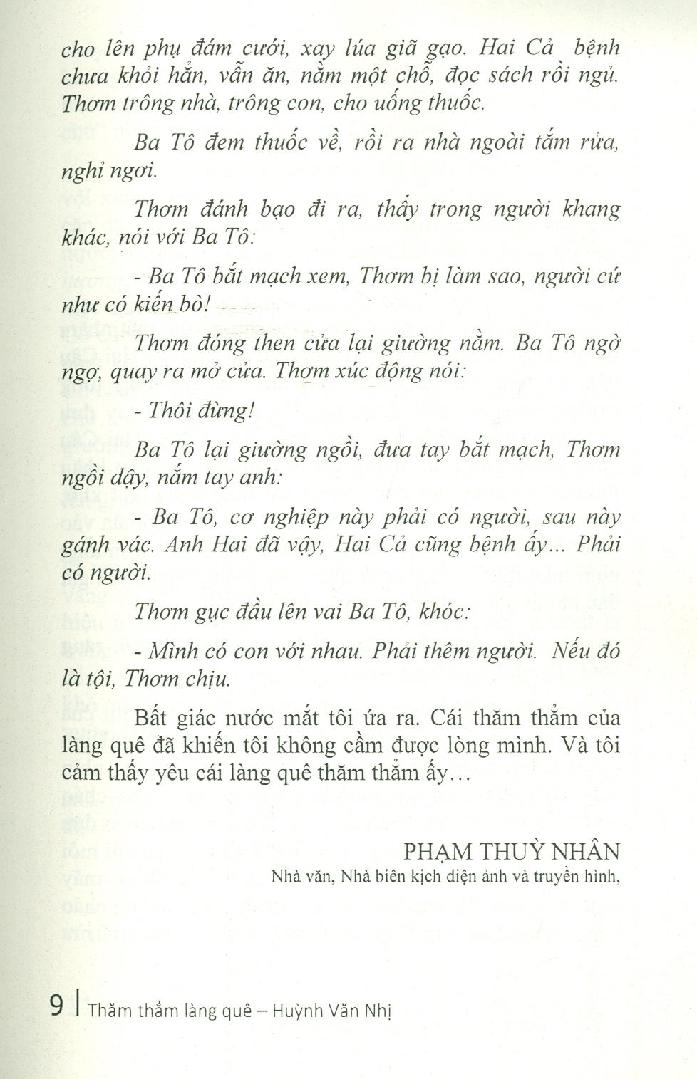 Thăm Thẳm Làng Quê (Tiểu thuyết)