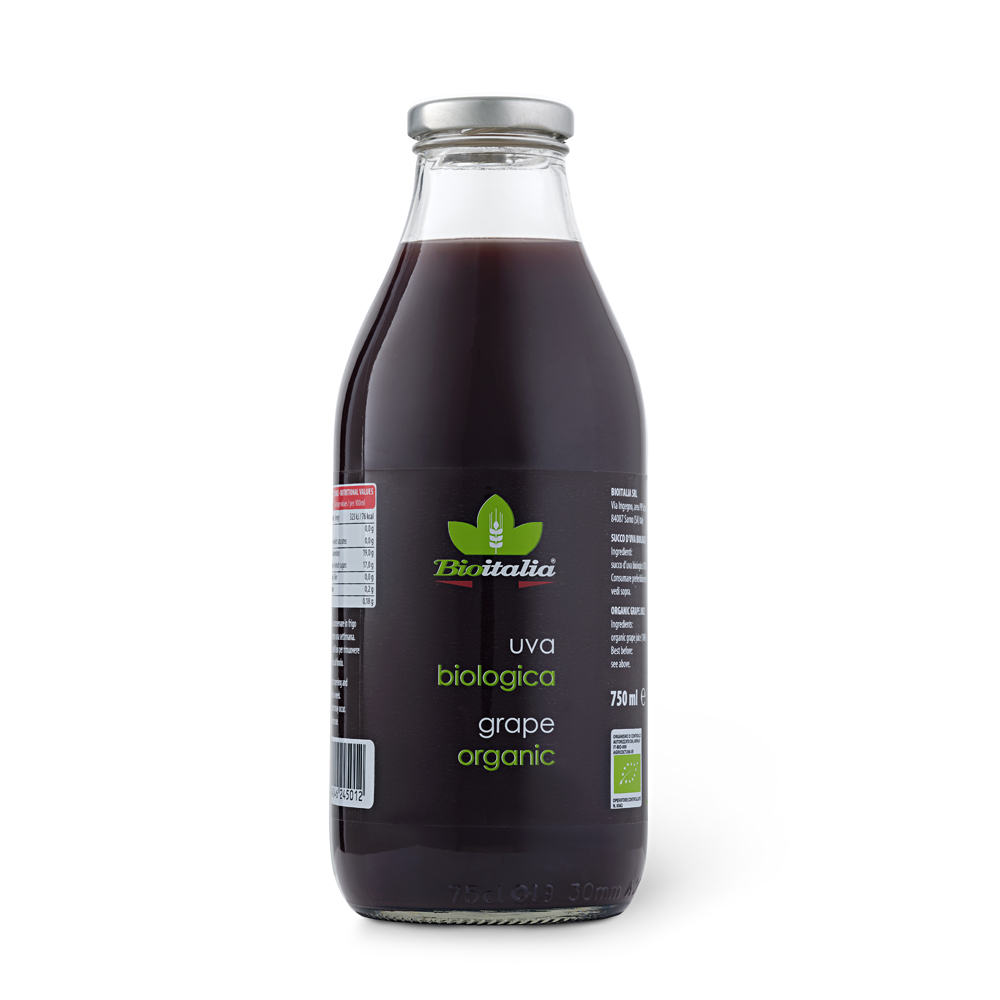 Nước Ép Nho Hữu Cơ Bioitalia (750ml) - Bioitalia Organic Grape Juice (750ml)