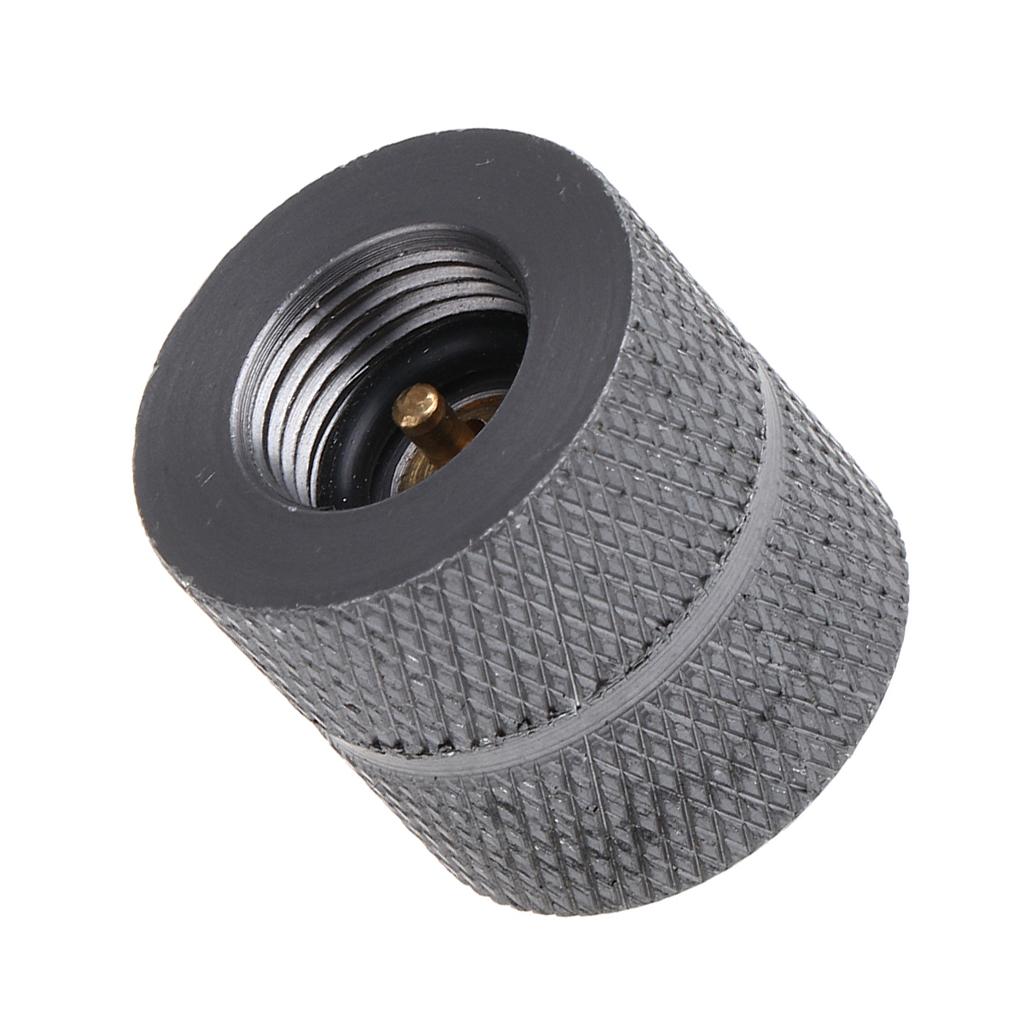 Camping Stove Refill Adapter Propane Butane Canister Converter for Flat Tank