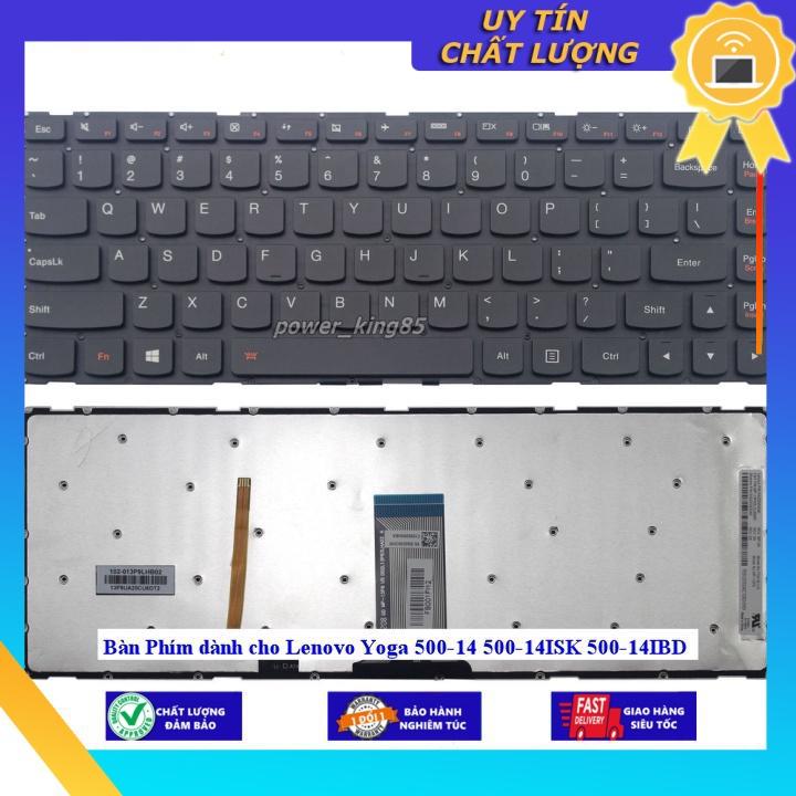 Bàn Phím dùng cho Lenovo Yoga 500-14 500-14ISK 500-14IBD - Hàng chính hãng - KHÔNG ĐÈN MIKEY1587