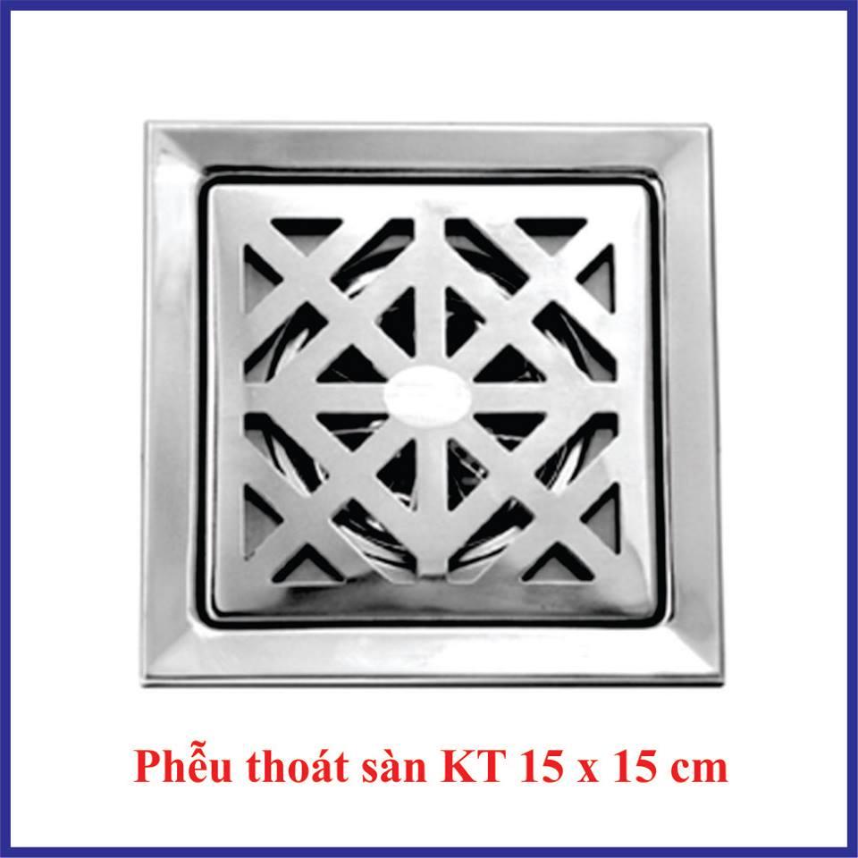 Phễu thoát sàn chống hôi 100% inox, TT-015