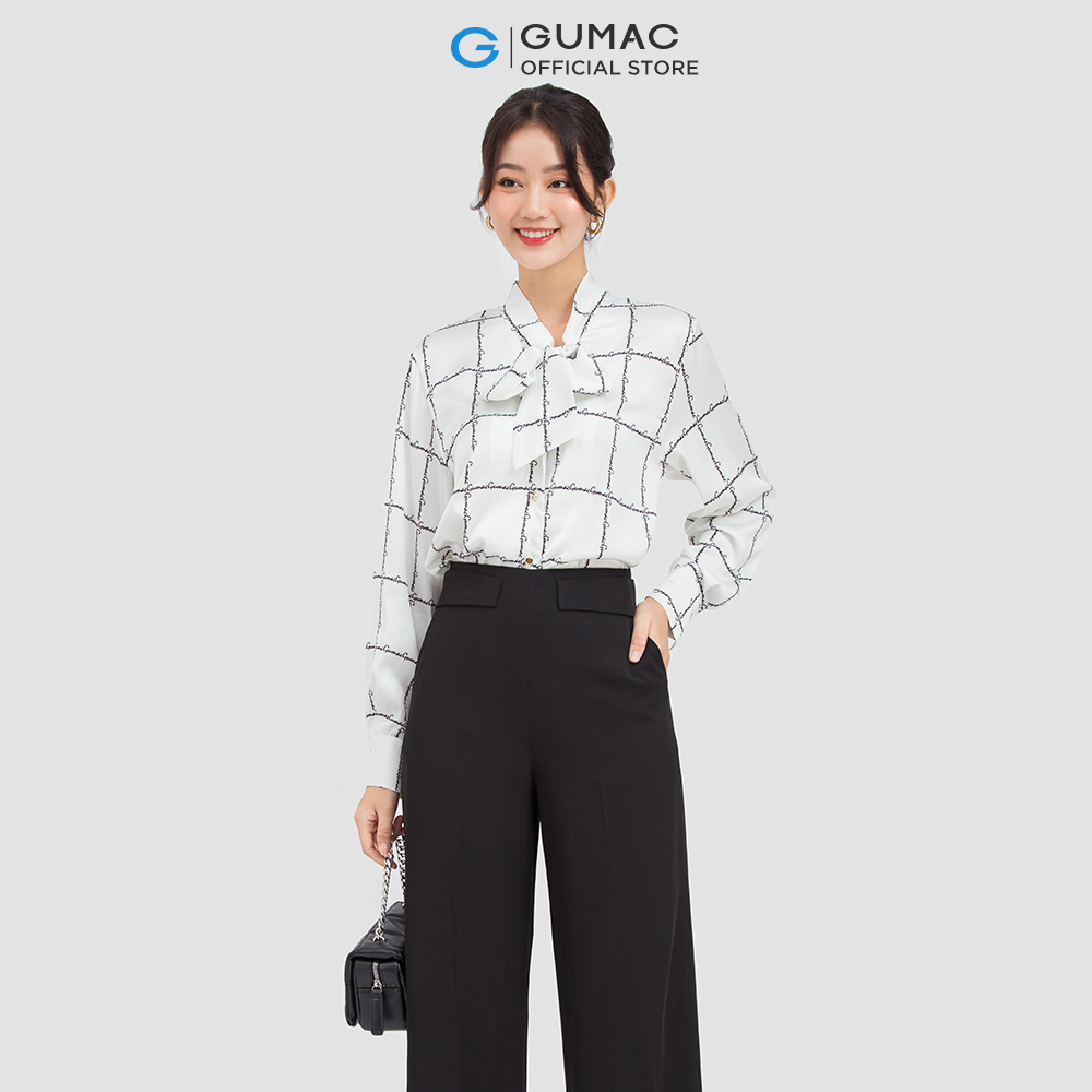 Quần tây nữ GUMAC QC06016 ống rộng