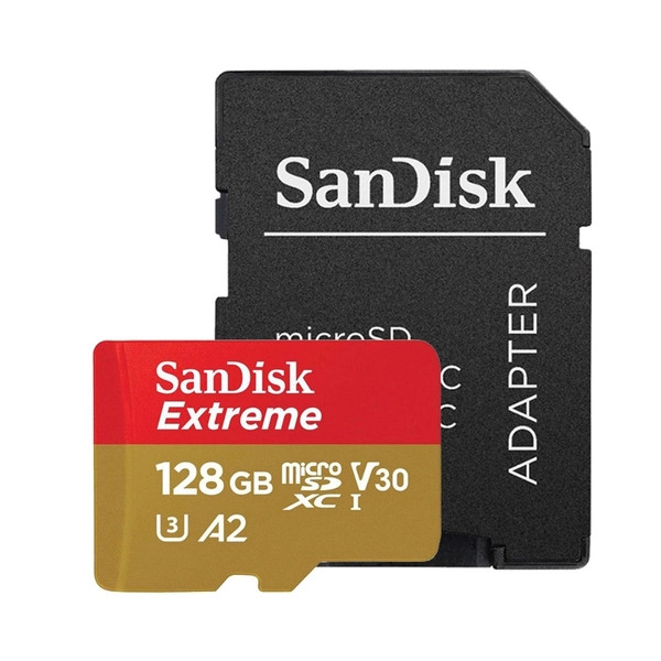 (Giá Hủy Diệt) Thẻ nhớ MicroSDXC SanDisk Extreme A2 - V30 U3 4K Class 10 UHS-I 190MB/s - Hàng Nhập Khẩu