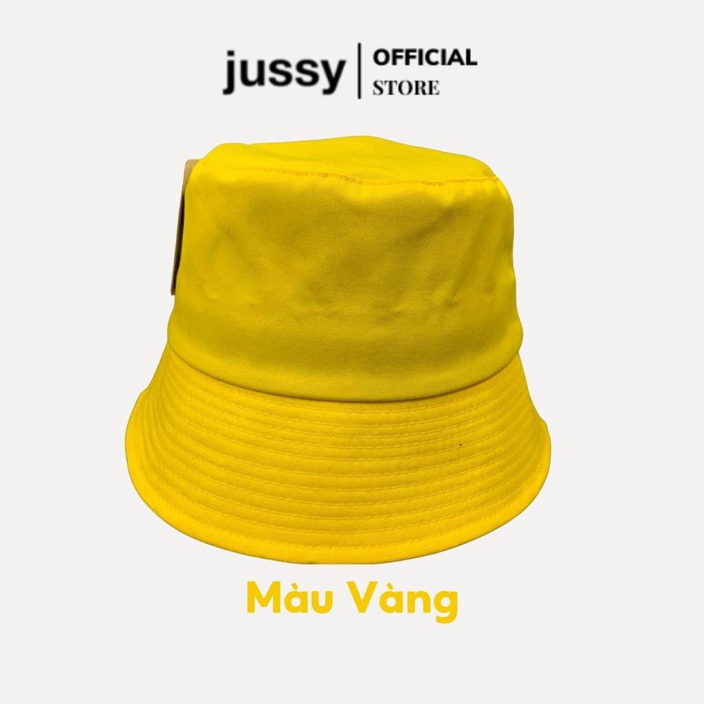 Mũ Bucket Trơn Vành Cụp Jussy Fashion Phong Cách Nón Tai Bèo Cụp Cá Tính Chất Vải Kaki ao Cấp Form Chuẩn Đẹp